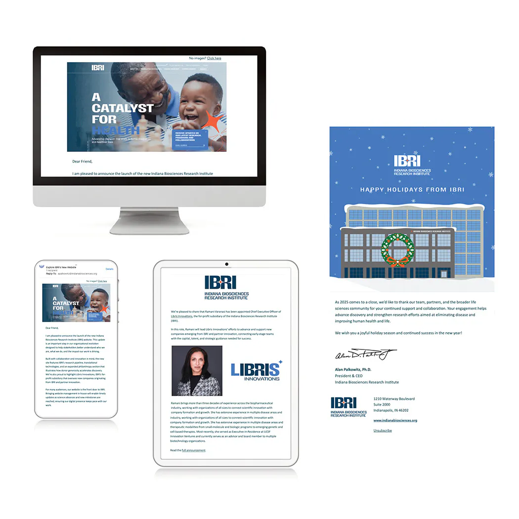 GDUSA_Digital-Design_2026_Indiana-Biosciences-Research-Institute-Email-Campaign